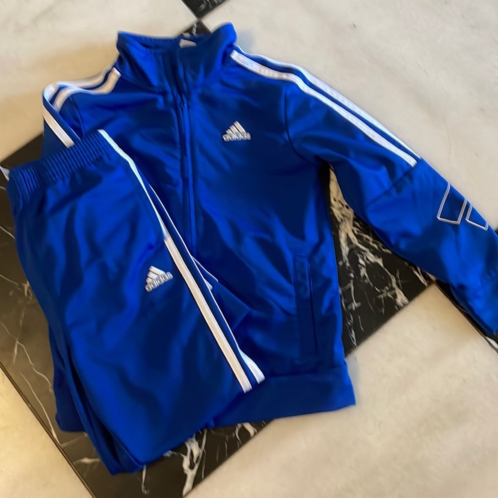 Adidas boys tracksuit